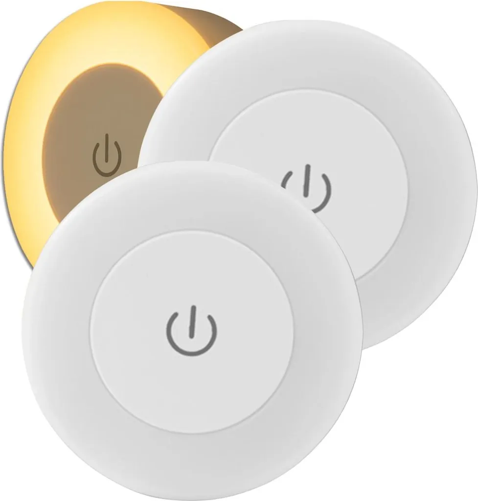EDIBAZZAR Applique LED Touch Luxury | Set 2 Lampade USB Wireless