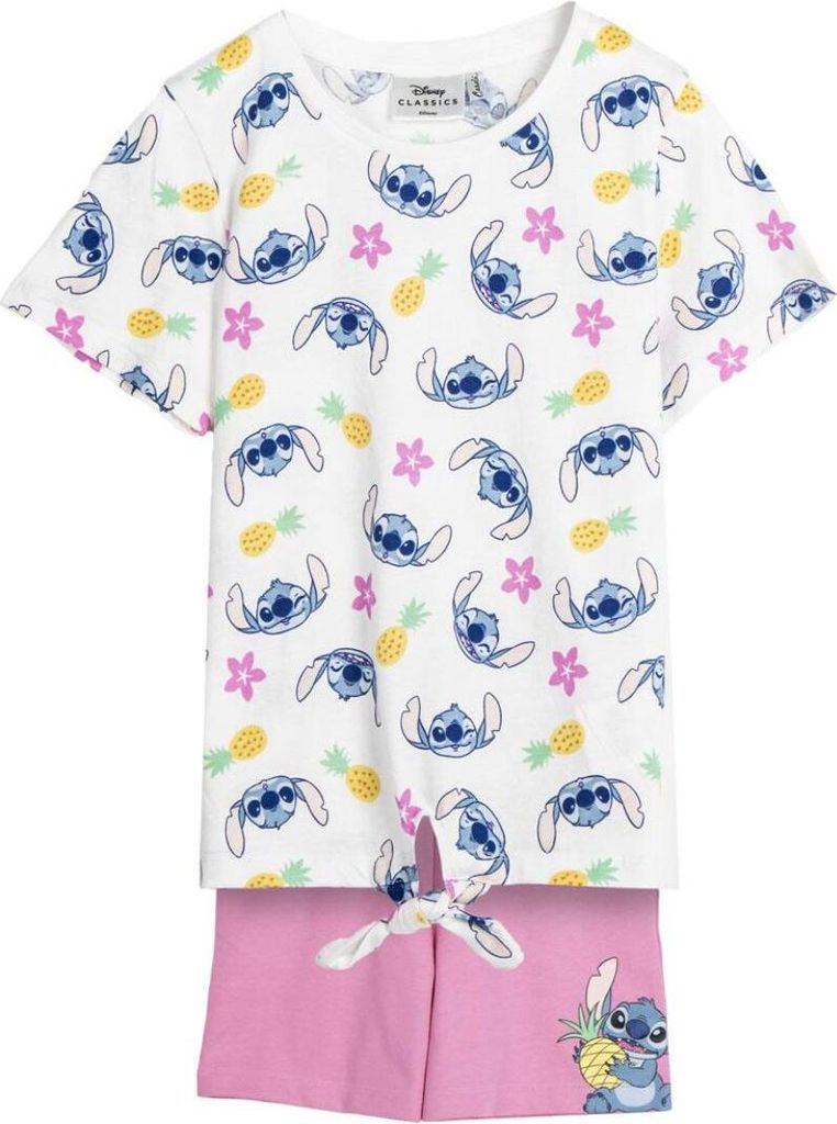 Disney Stitch Kinder Set JoggerSweat-Set Mädchen Jungen 8 Jahre