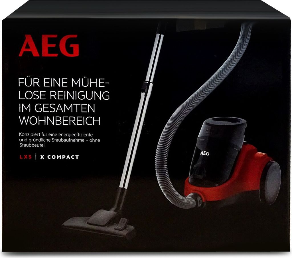 AEG LX5-2-ANIM, 750 W, Zylinder-Vakuum, Trocken, Beutellos, Produktbild 