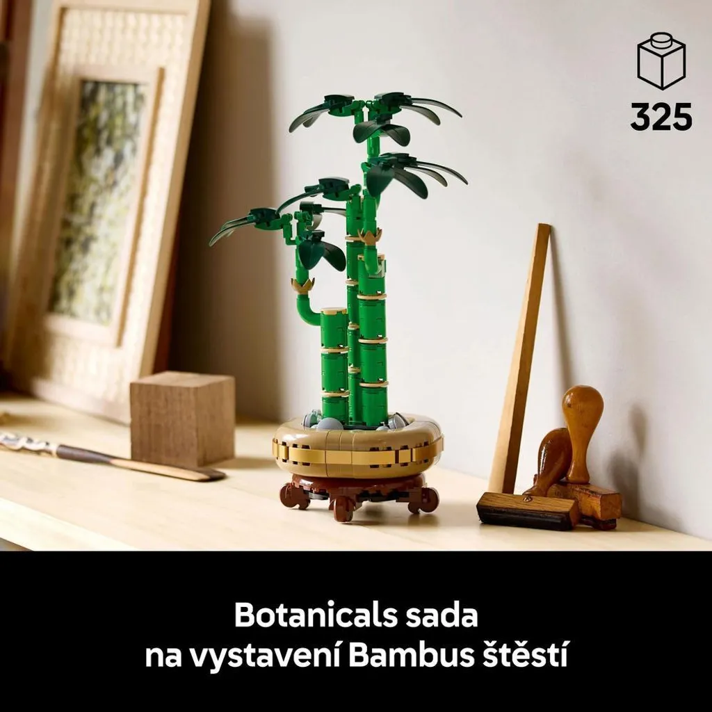 LEGO 10344 Botanicals Bambou de la Chance, Kit de Construction Déco Zen - 19