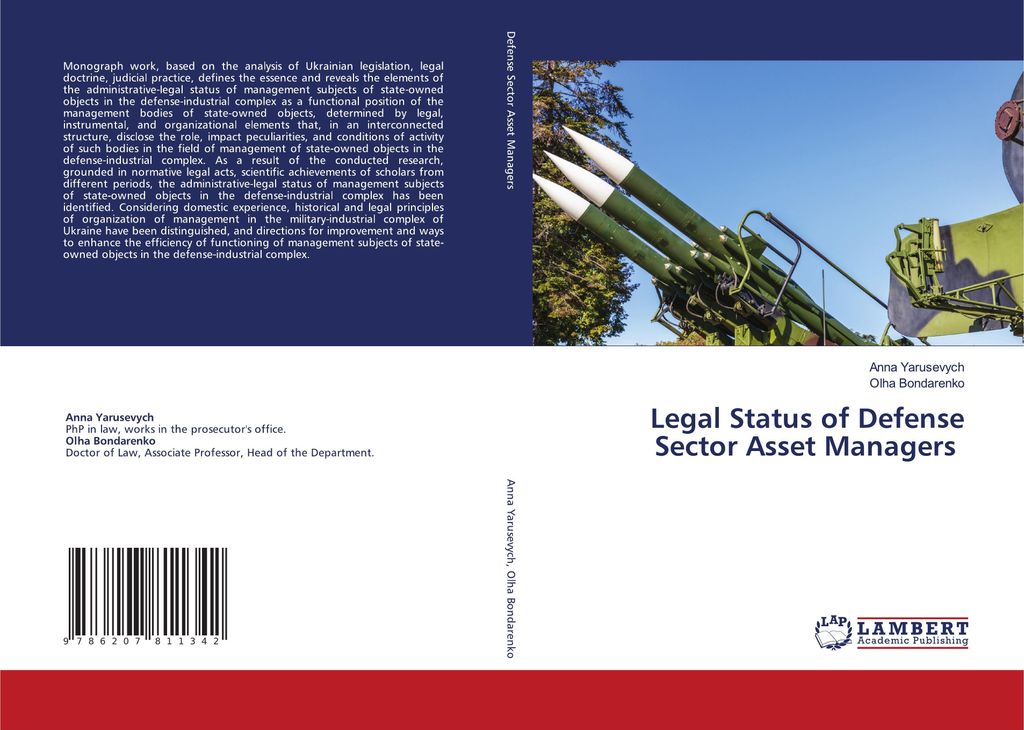 Legal Status of Defense Sector Asset Managers