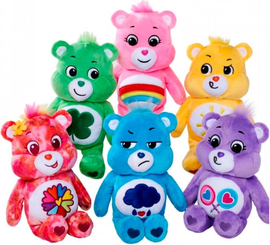 Troetelberen Plüsch Kuscheltier 23cm - Care Bears Spielzeug Produktbild 