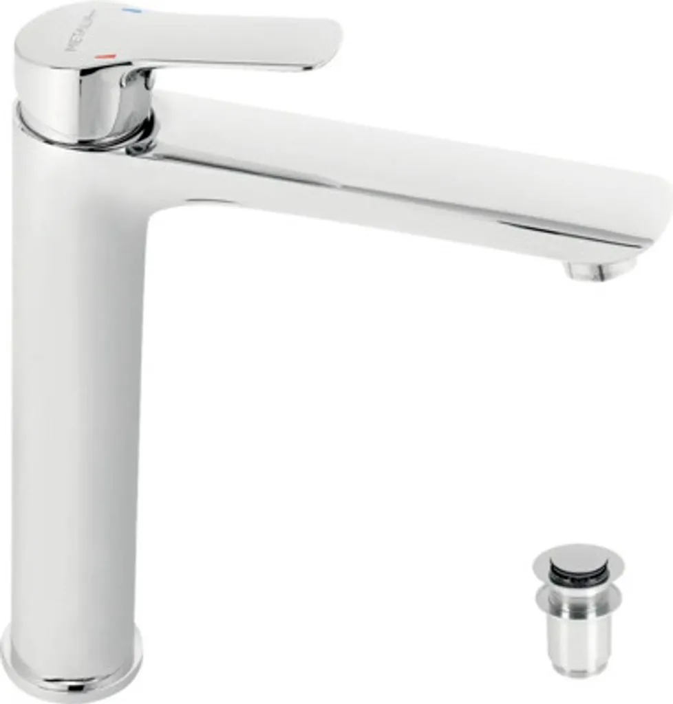 Mélangeur haut Metalia 54 chrome 54503,0 anti-éclaboussures vasque