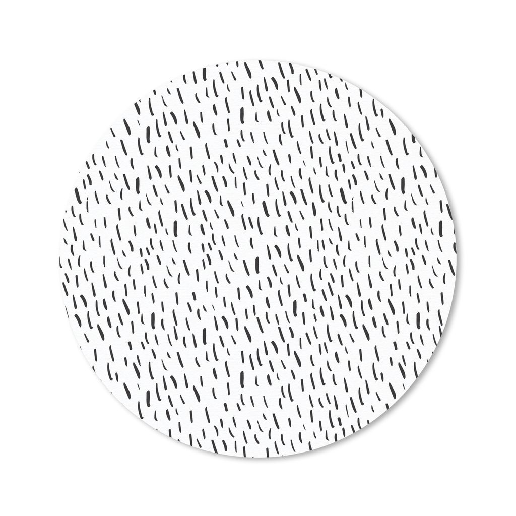 MuchoWow Mauspad Mousepad Regen - Sommer - Muster 20x20 cm - Mousepads - Maus Mat - Pad - Mausunterlage - Schreibtischmatte