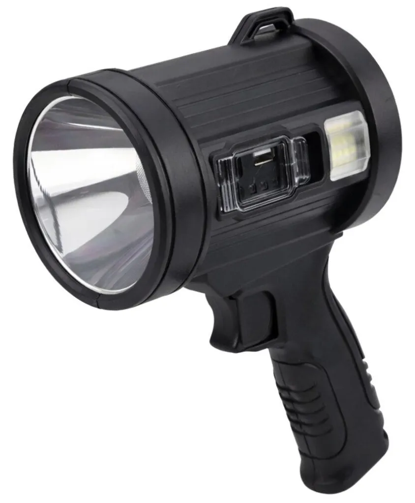 Lampe torche solaire multifonction et projecteur de secours LED