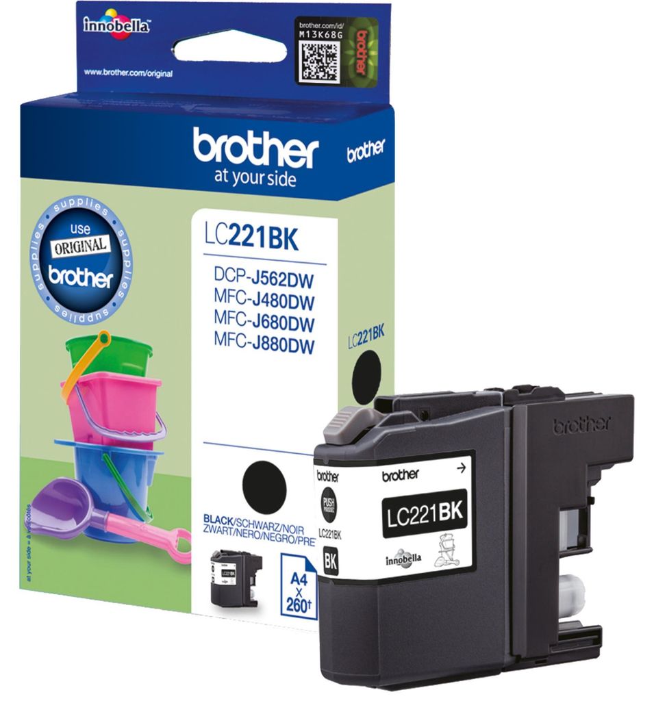 Original Tinte für brother MFC J480DW schwarz Produktbild 