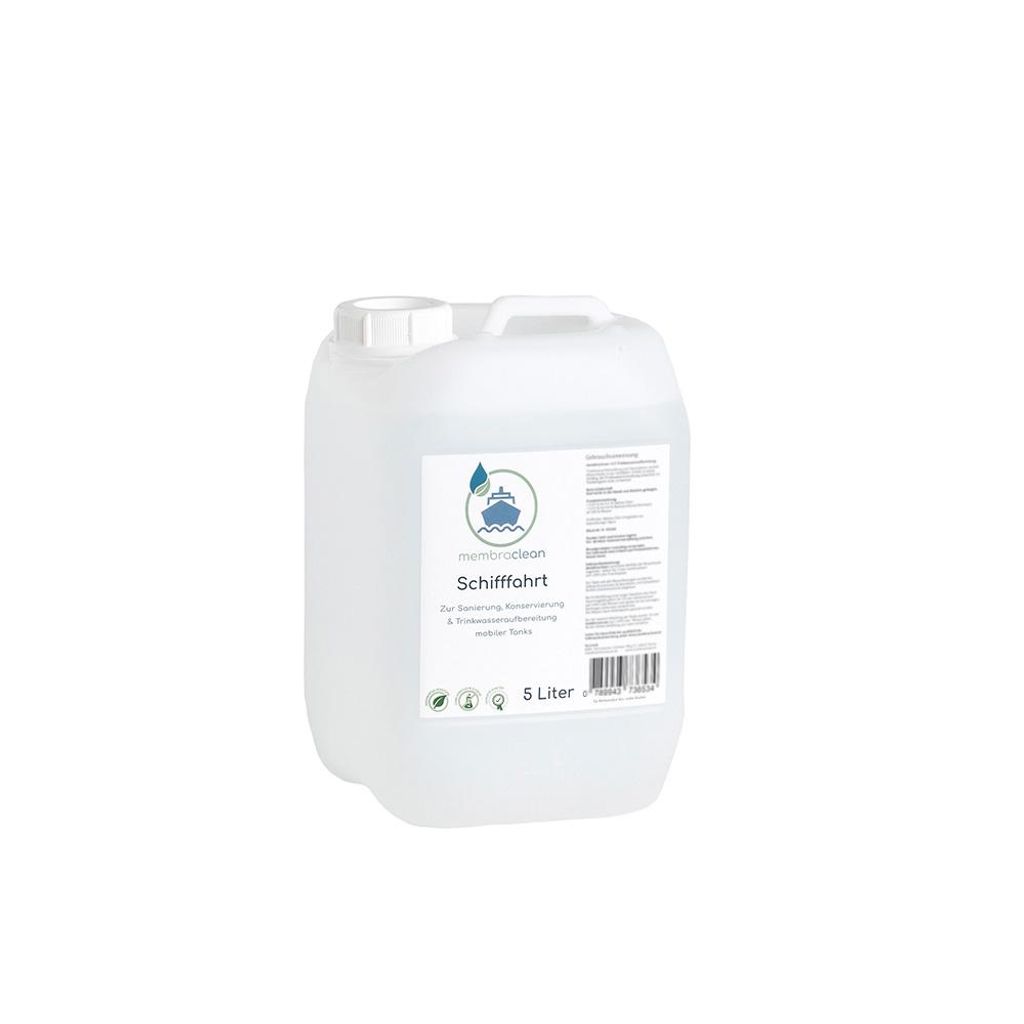 5 liter membraclean Drinkwaterbehandeling voor scheepvaart, boten en jachten
