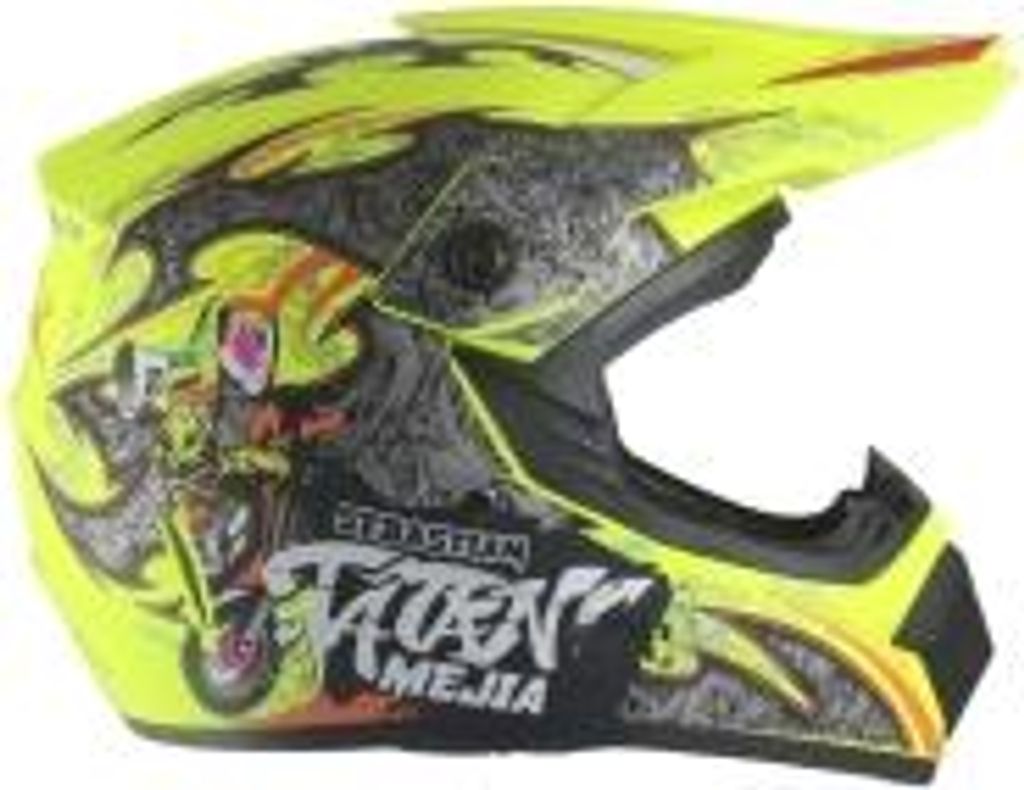 Crosshelm Helm Kinderhelm Motorradhelm Motocross Mejia Produktbild 