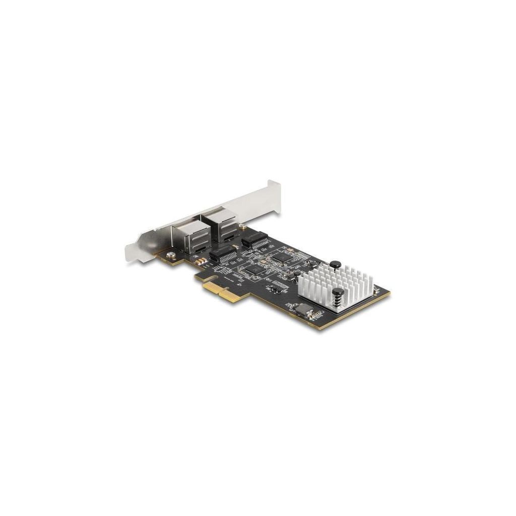 DeLOCK PCI Express x2 Karte zu 2 x RJ45, LAN-Adapter