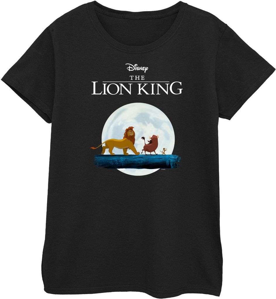 Disney - "The Lion King Hakuna Matata Walk" T-Shirt für Damen BI48042 (XL) (Schwarz)