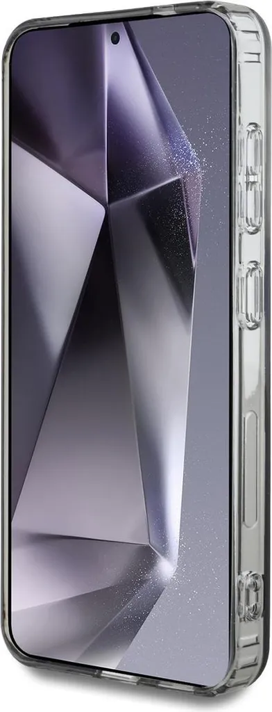 Custodia Samsung S25 Guess MagSafe Nero Strass - Protezione Lusso - 5