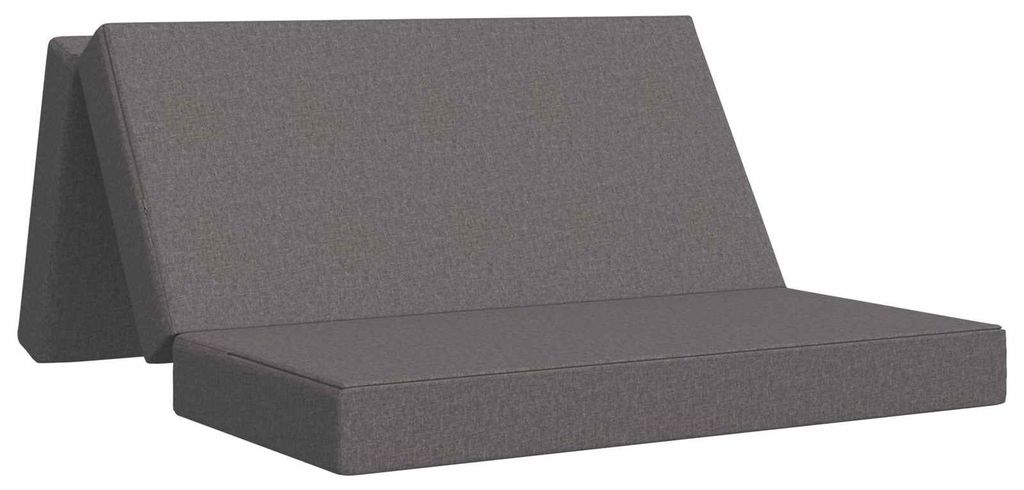 vidaXL Klappsofa Bett 140 x 67 x 45 cm Hellgrau