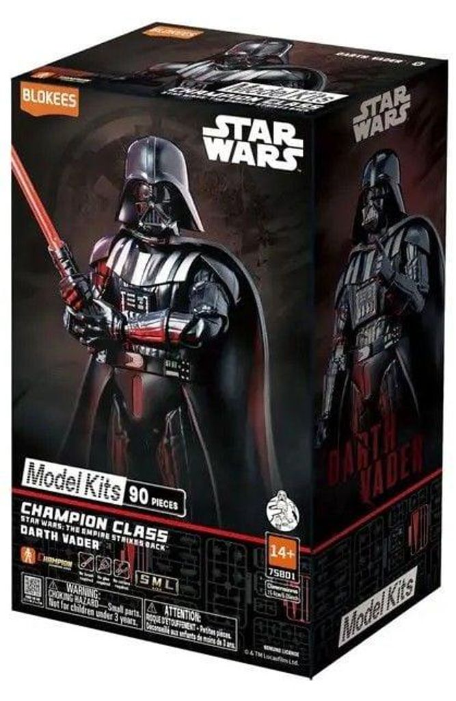 Blokees Star Wars Darth Vader Bausatz 15 cm Produktbild 
