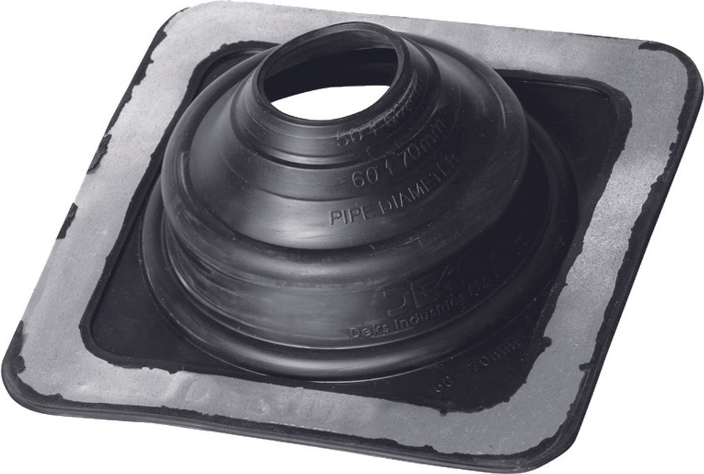 Manschette Dek.Sq.DFE 100B+Befestigungsset