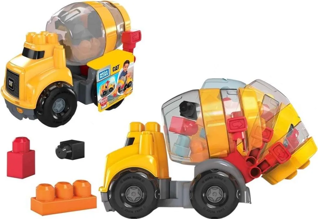 Avventure nel Cantiere di Casa: Mega Bloks Cat Betoniera GFG11