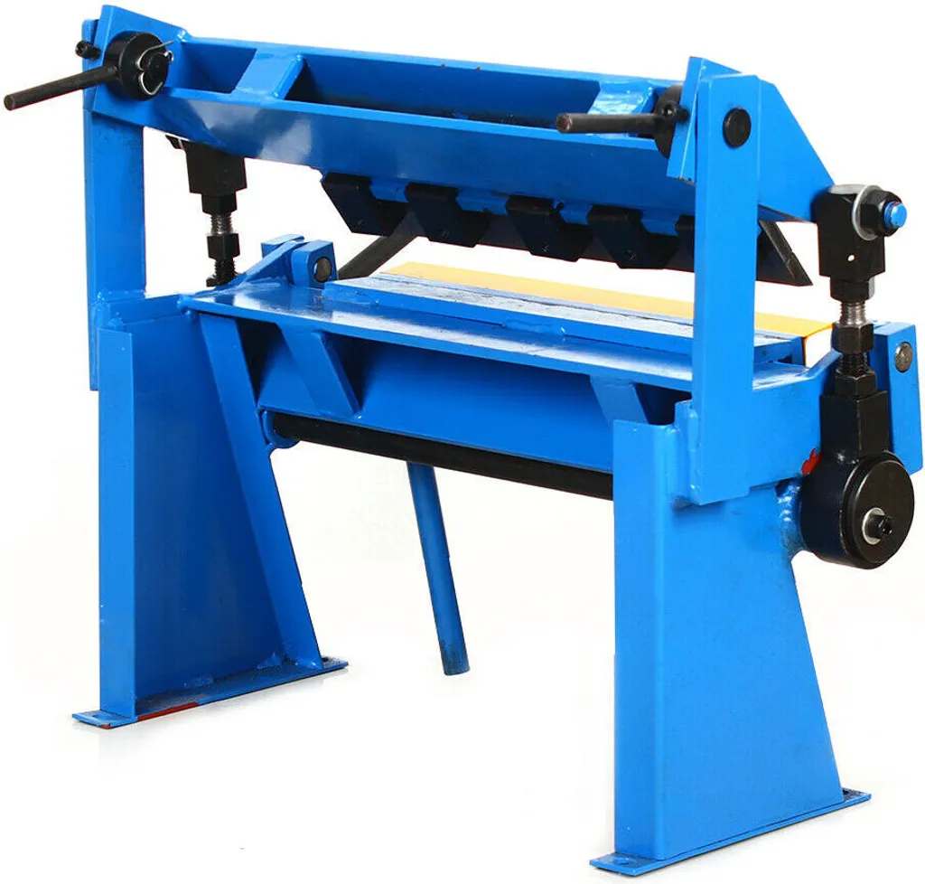 Banc de pliage 305mm pour tôle, machine à plier manuelle robuste 135° - 6
