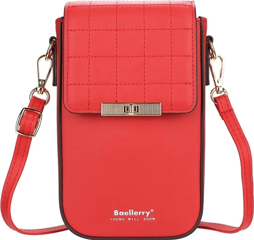 Sac à main Baellerry Rouge KP25541 - Parfait pour le Bureau ou Soirée