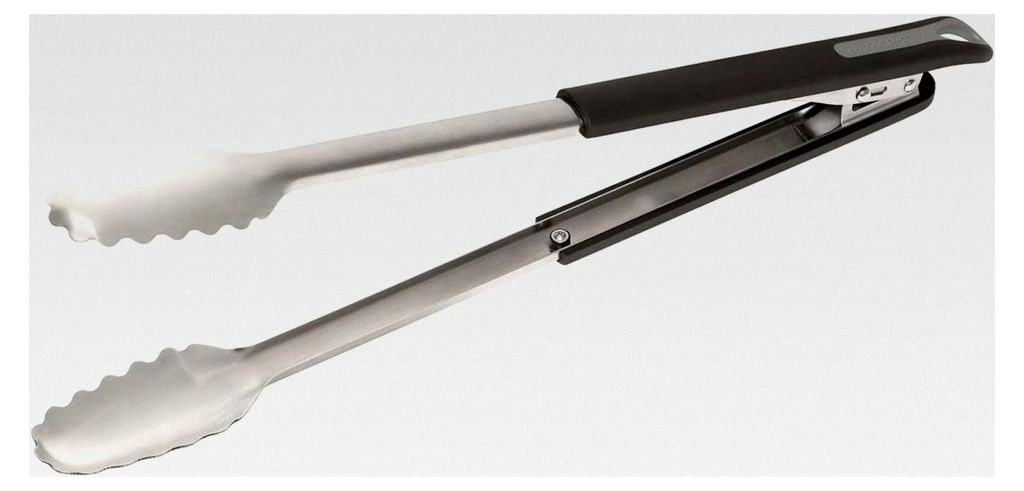 Grillzange aus Edelstahl - 45 cm lang
