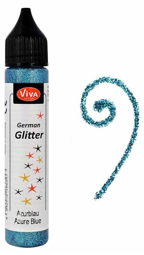 Brillantini tedeschi 28ml -Blu azzurro- Immagine del prodotto 