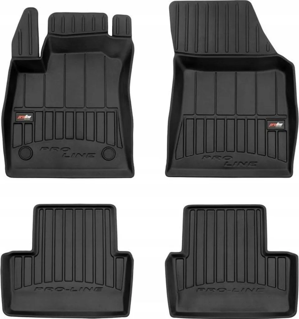 Set Tappetini 3D-Mulde Renault Megane IV Gomma Alta Resistenza