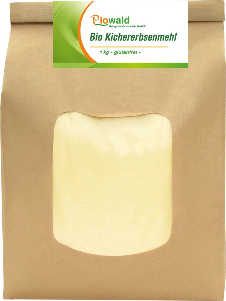Ekologiczna mąka z ciecierzycy Piowald - 1 kg Zdjęcie produktu 