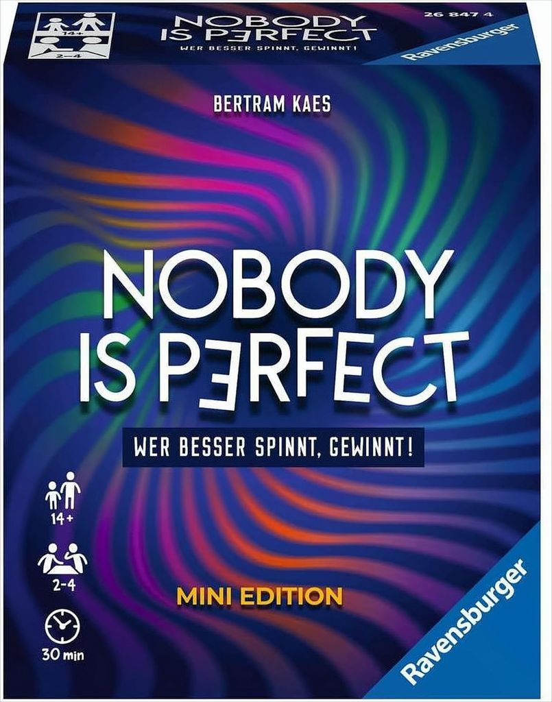 Nobody is perfect Mini Edition Ravensburger 26847 Produktbild 
