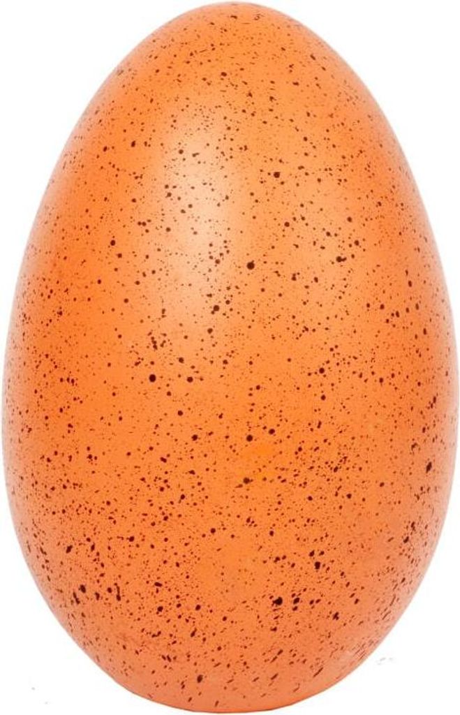 Jajko Ceramiczne Nakrapiane Pomarańczowe 24 Cm Zdjęcie produktu 