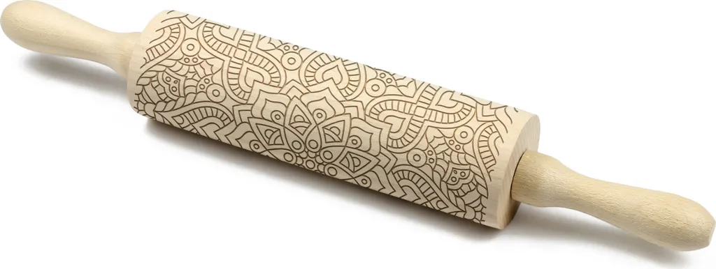 Mattarello Mandala per Biscotti Art-Dog - Utensile Cucina Creativa