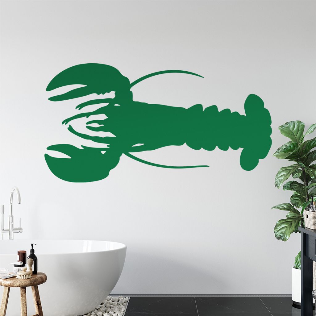 KIWISTAR Krebs - Sternzeichen Krabbe Meer Wandtattoo in 6 Größen - Wandaufkleber Wall Sticker - Dekoration, Küche, Wohnzimmer, Schlafzimmer, Bad...