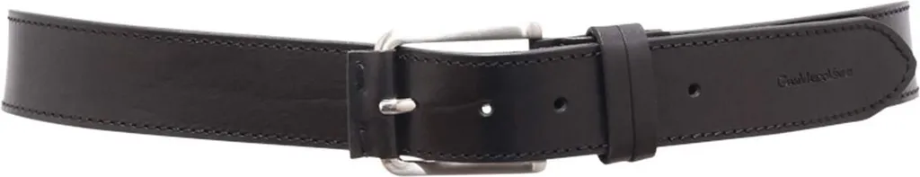 Cintura Uomo Gianmarco Venturi I7656 Vera Pelle Nera | Made in Italy