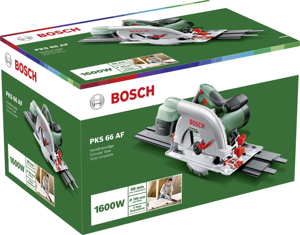 Bosch Handkreissäge PKS 66 AF 0603502000 Produktbild 21