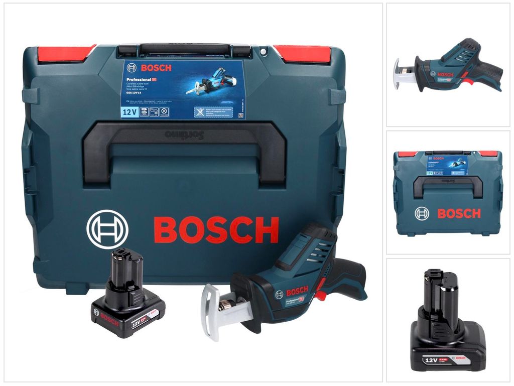 Bosch GSA 12V-14 Professional akumulatorowa pilarka Zdjęcie produktu 