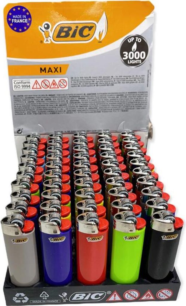 BIC Maxi J26 Original Feuerzeuge | 25er Set | Produktbild 1