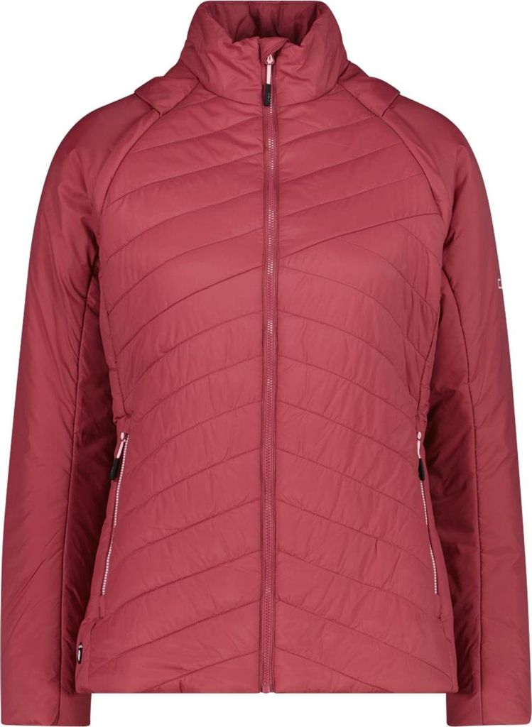 CMP Damen Daunen Jacke mit abnehmbaren Ärmeln pink 38