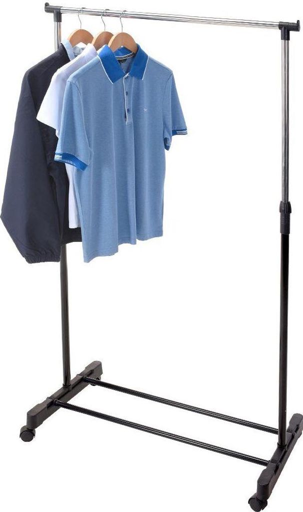Porte-manteau à roulettes pour vêtements et chaussures, Image du produit 