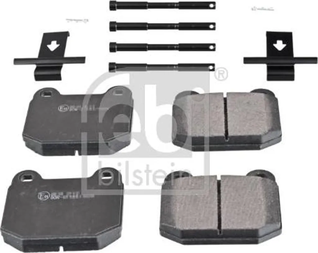 Plaquettes de frein FEBI 116159 durables et silencieuses pour Speedster