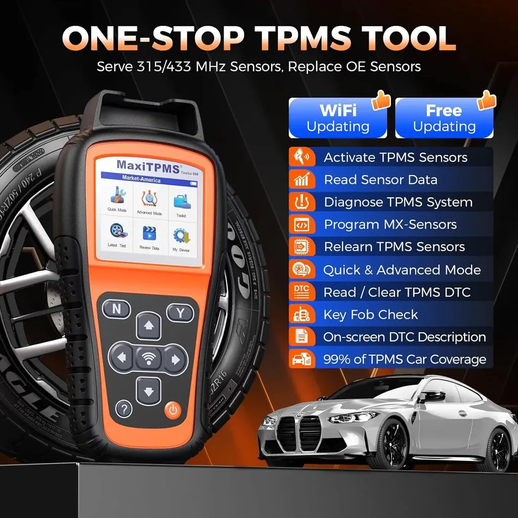 Outil de programmation TPMS universel pour activation de capteur pneu