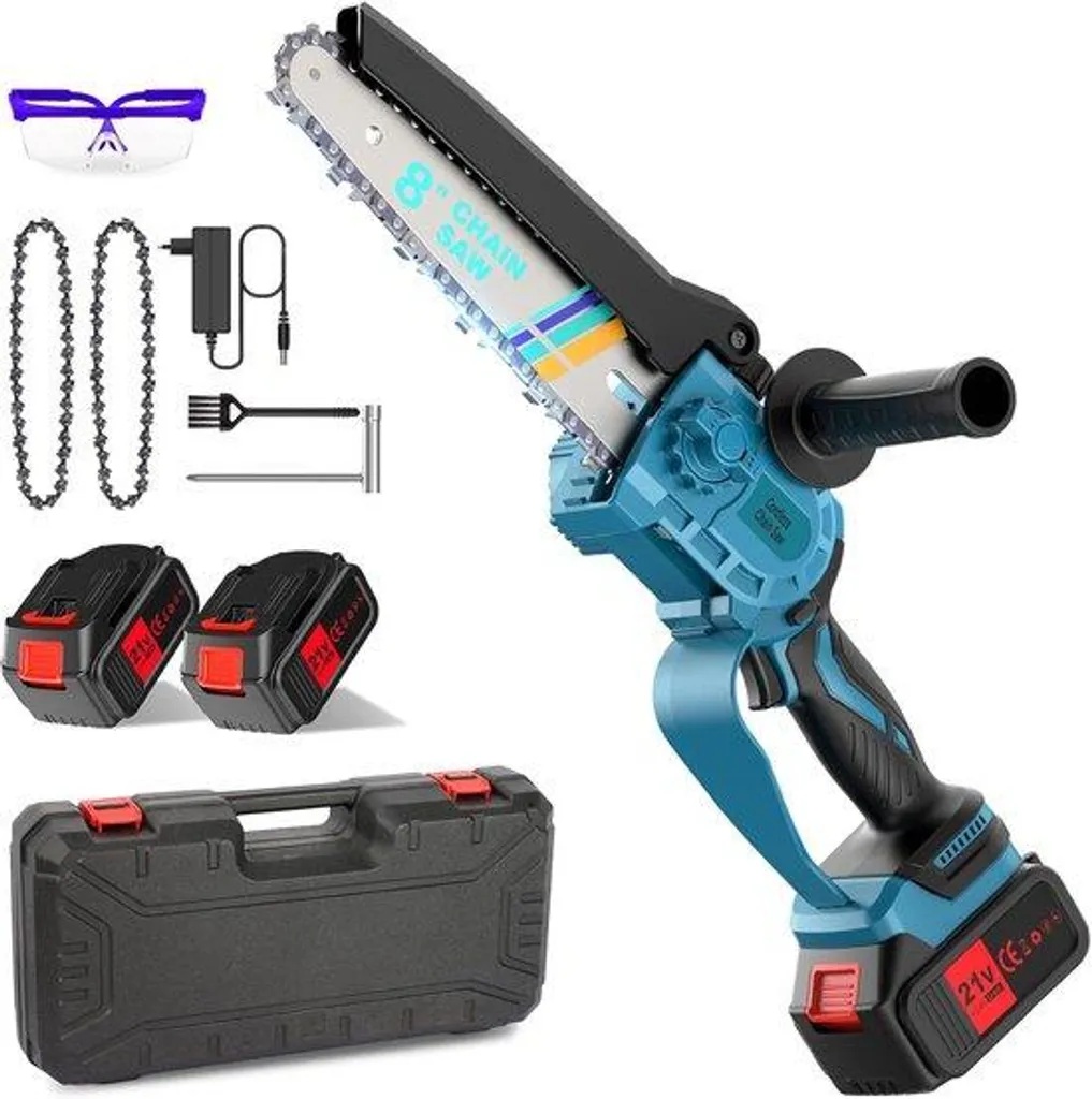 Scie à chaîne électrique portable 8 pouces - Travaux de jardinage précis
