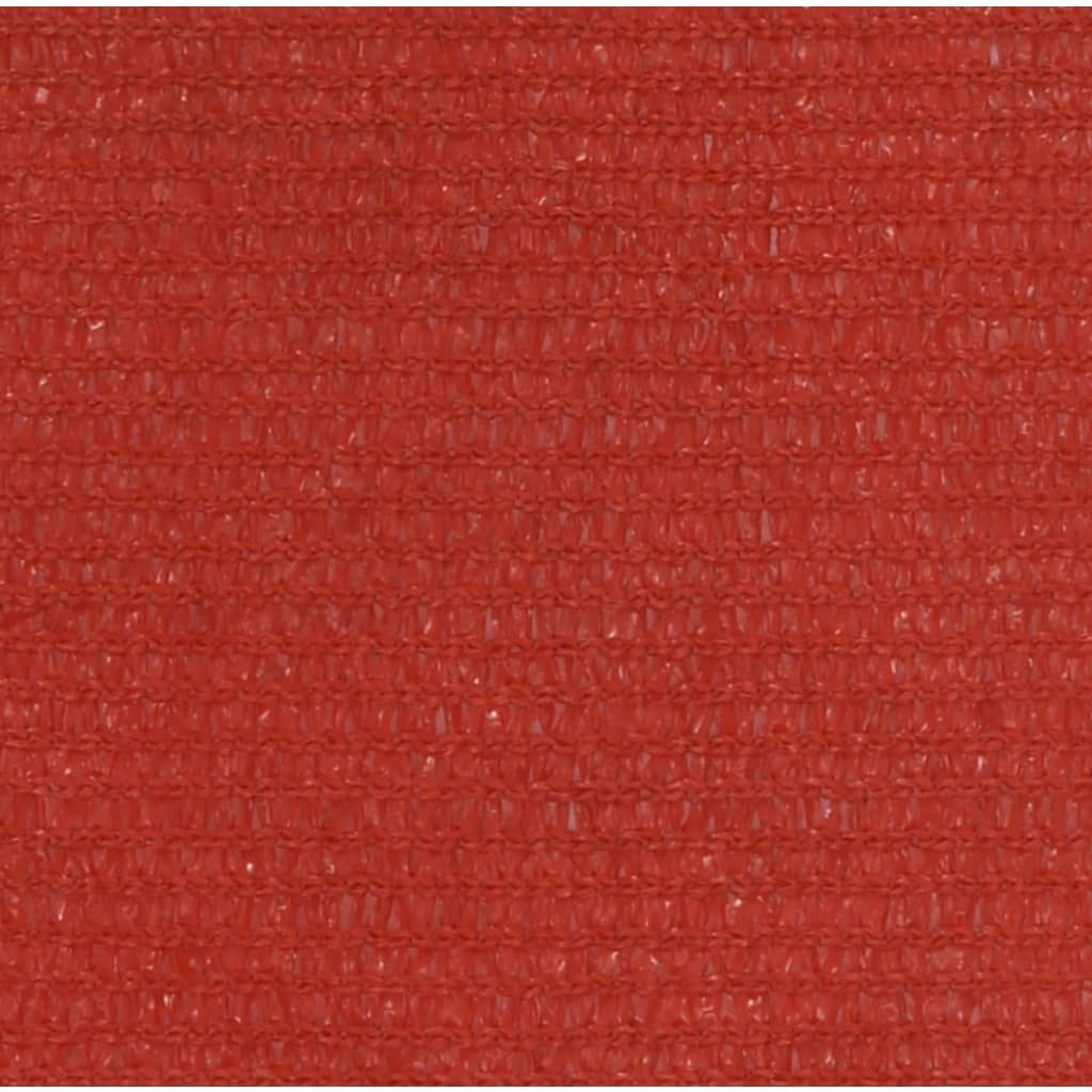 ColourTree Sonnensegel Aus Netzgewebe – UV-Schutz Bis 95%, Rechteckig, 190 G/m², Wetterfest (Rot)