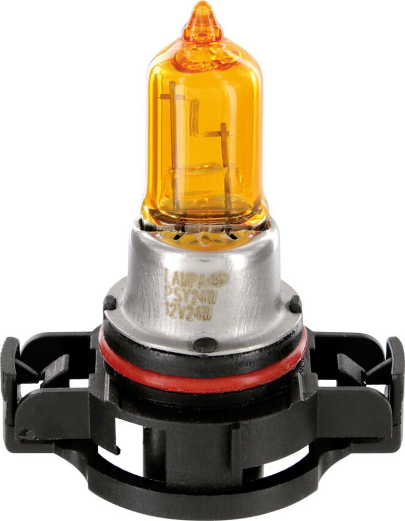 Lampa 12V Halogenlampen - PSY24W - 24W - PG20-4 - 1 stk - Schachtel - Orange