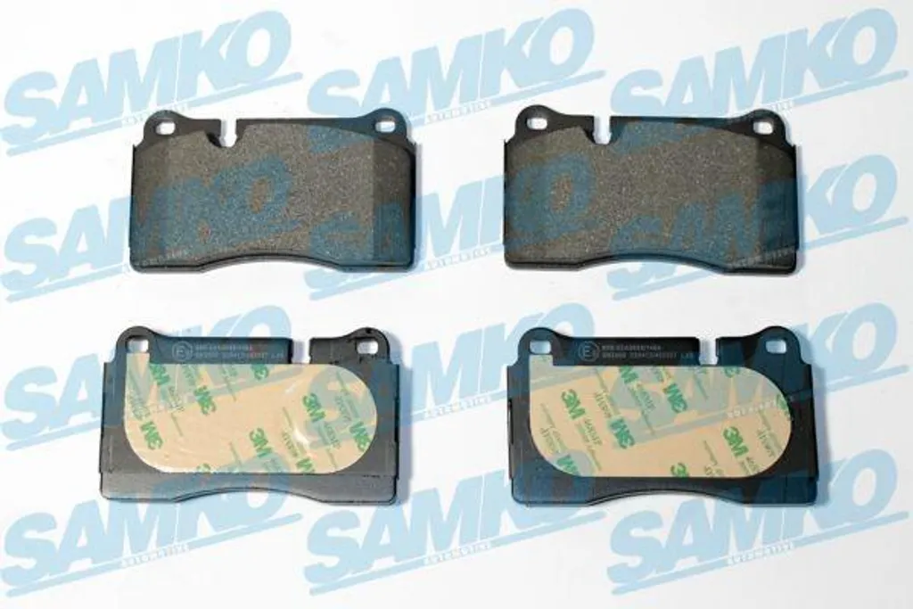 Plaquettes de frein SAMKO 5SP2327 haute résistance pour Audi A3 8PA