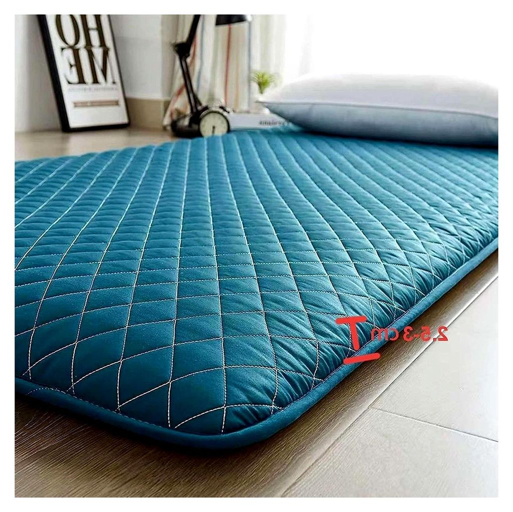 Faltmatratze, dicke Boden-Isomatte, volle Größe, Futon-Pad, bequemes Liegenbett für Camping, Reisen und Zuhause