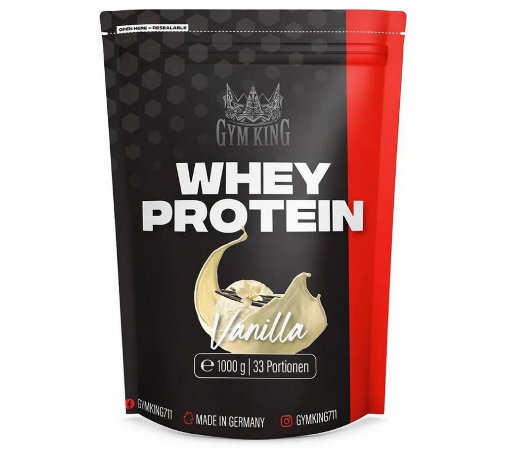 Gym King Whey Protein 1000g Beutel Vanille