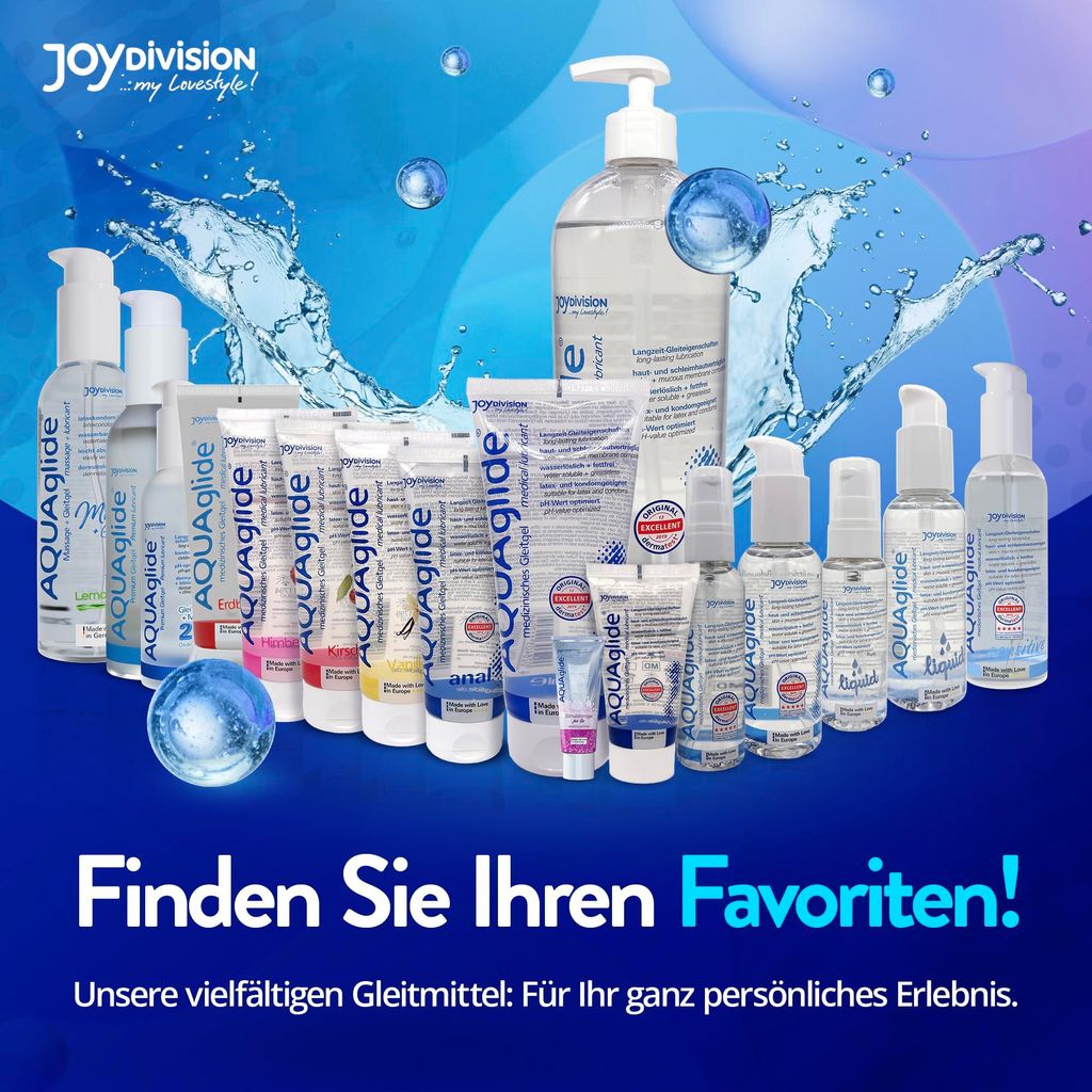 JOYDIVISION Original AQUAglide 200 ml Gleitgel Natural,