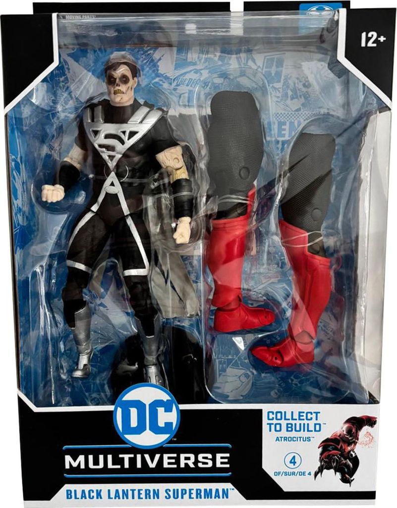McFarlane Toys - DC Multiverse Build A Actionfigur Black Lantern Superman (Blackest Night) 18 cm