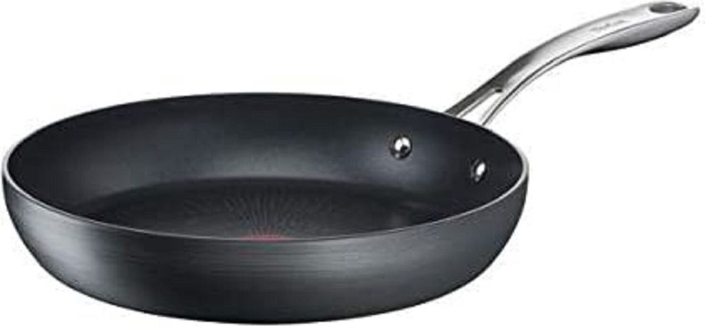 Tefal G2560402 Pfannen & Crêpes, Edelstahl 18/981 24cm Bratpfanne Geeignet für alle Arten von Herden und Backöfen