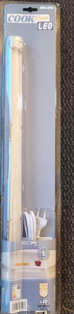 10W LED Anbauleuchte Unterbauleuchte 54cm mit Schalter Küchen Beleuchtung briloner 5232-184