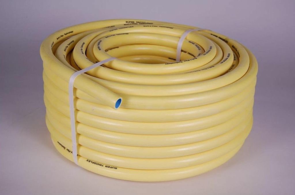 TRICOFLEX Wasserschlauch, PVC, gelb, 19x3,75mm, 25m