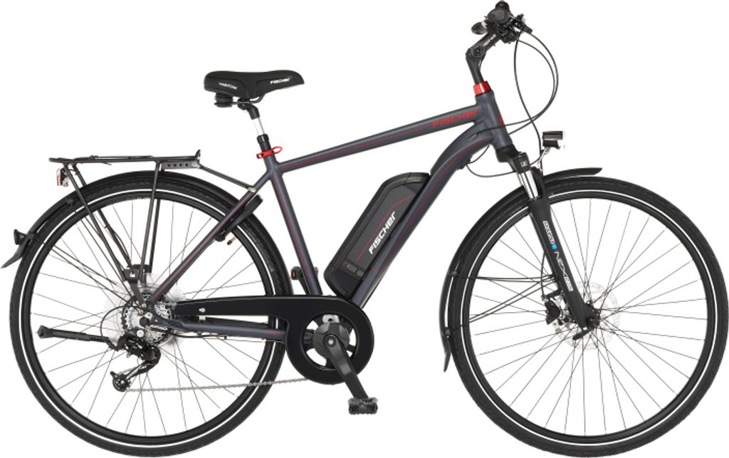 FISCHER Trekking E-Bike Viator 1.0 - anthrazit matt,  RH 50 Produktbild 