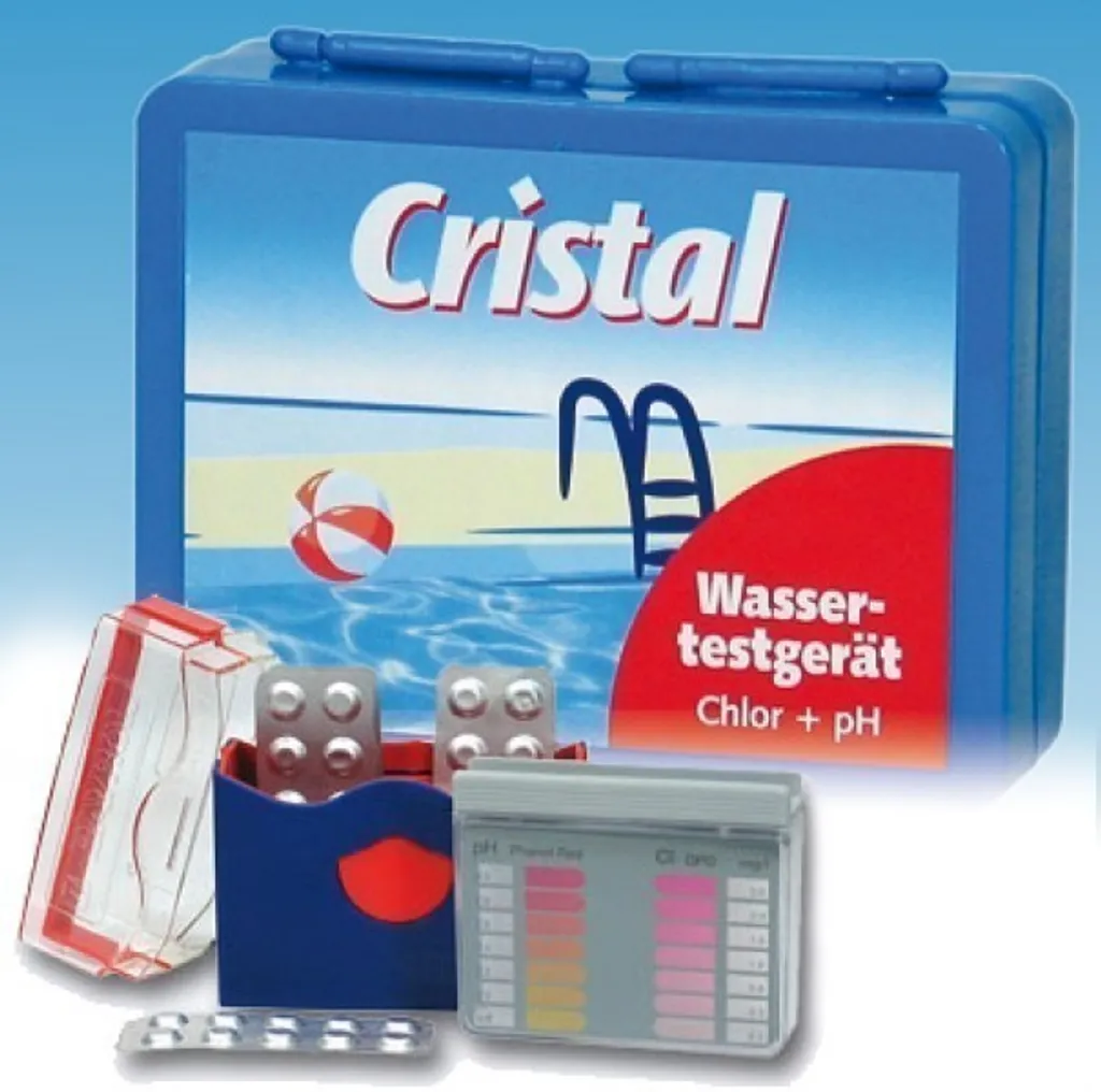 Tester per acqua Cristal tester per cloro / valore pH